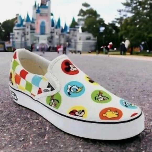 Vans xDisney Slip-ons NWT - Picture 3 of 10